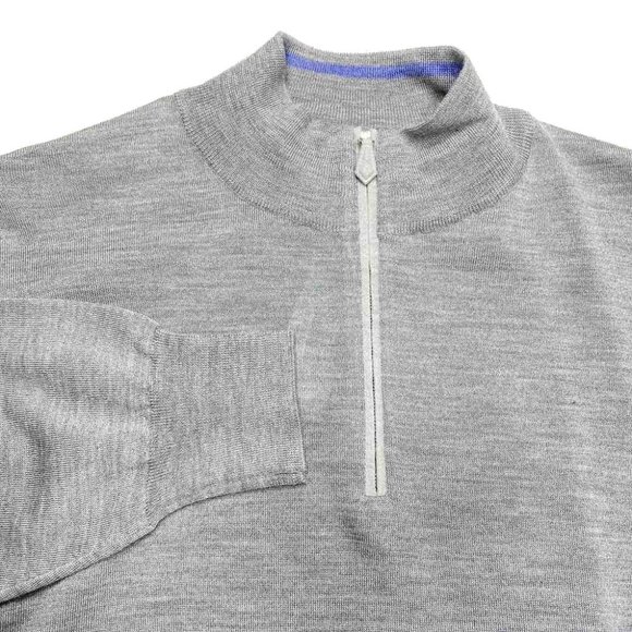 Peter Millar Golf Zip Sweater - Picture 4 of 6